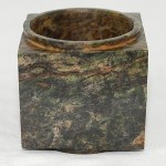 Antiker Hetian Jade Cong Vor 1800
